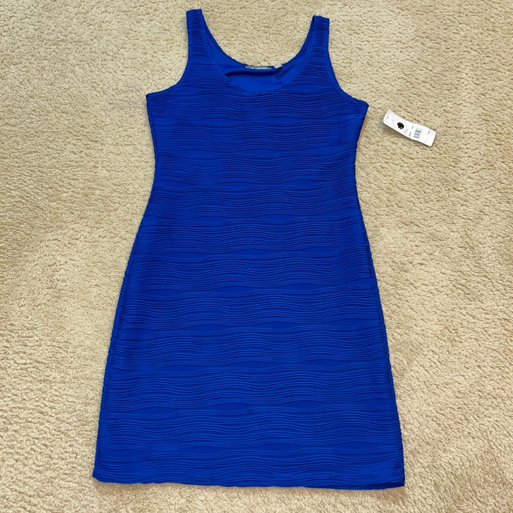 💙♦️NWT NY Collection Ripple Stretch Dress💙